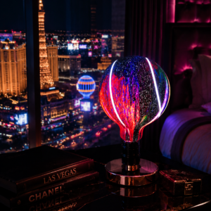 Souffle du Cosmos - Ampoule d'Art - or 24 carats