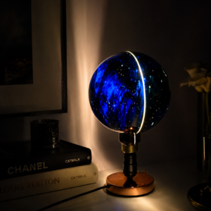 Blue Galaxy - Ampoule d'Art - 24 carats