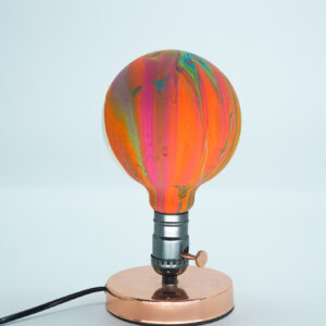 Orange Mécanique - Ampoule d'Art