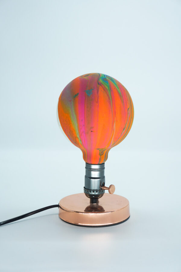 Orange Mécanique - Ampoule d'Art