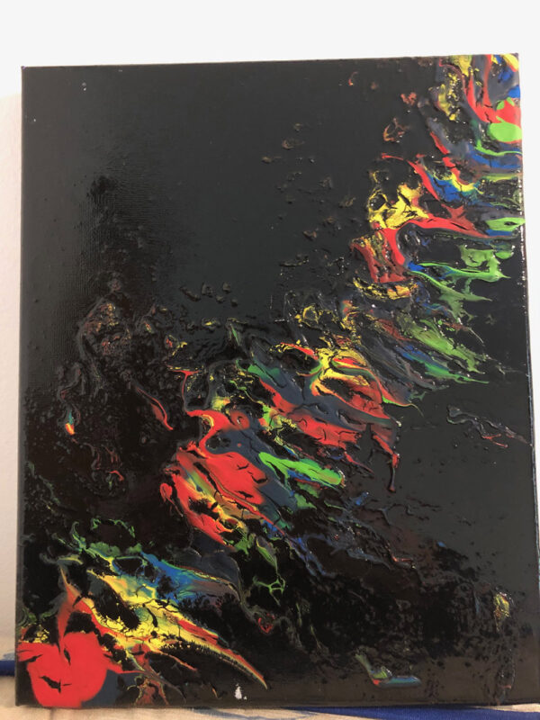 Fire-Fish - Peinture