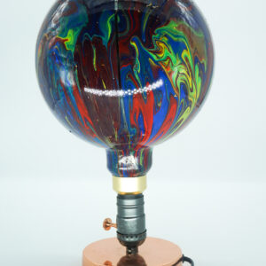 Blue Galaxy - Ampoule d'Art