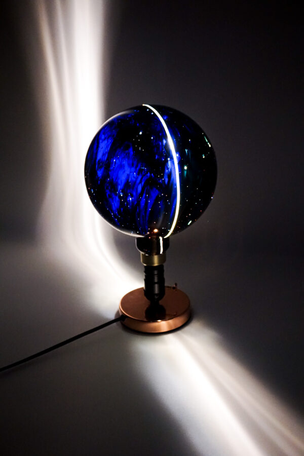 Blue Galaxy - Ampoule d'Art – Image 3