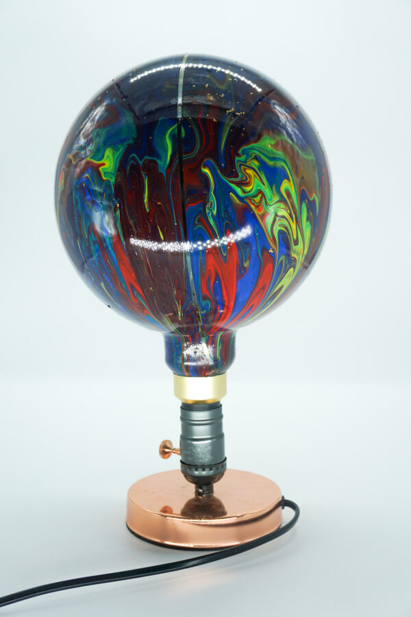 Blue Galaxy - Ampoule d'Art