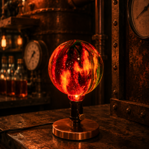 Orange Mécanique - Ampoule d'Art